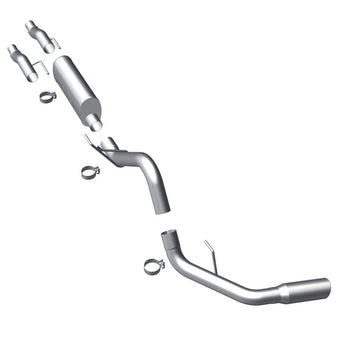 compare product MagnaFlow 11 Ford F-150 3.7L/5.0L/6.2L SS Catback Exhaust Single Rear Side Exit w/ 4in SS Tips