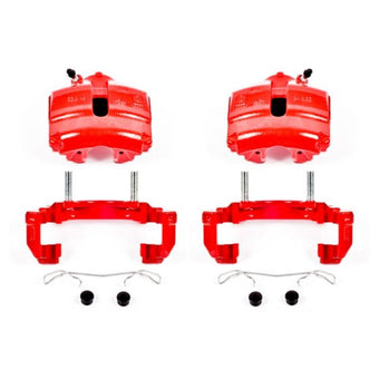 compare product Power Stop 08-09 Audi TT Front Red Calipers w/Brackets - Pair