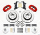 Wilwood Narrow Superlite 6R Front Hub & 1PC Rtr Kit 12.88in - Red 60 - 68 Ford / Mercury Full Size - My Store