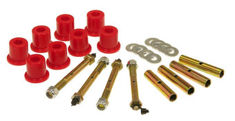 compare product Prothane 76-86 Jeep CJ5/7/8 Front Shackle Bushings - Red