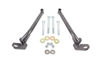 compare product BMR 78-87 G-Body Control Arm Reinforcement Braces - Black Hammertone