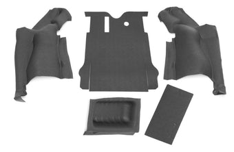compare product BedRug 11-16 Jeep JK 2Dr Rear 5pc BedTred Cargo Kit (Incl Tailgate & Tub Liner)