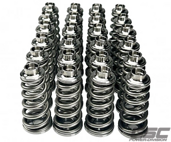 compare product GSC P-D Porsche GT3/GT3 (991) Single Conical Valve Spring Ti Retainer Steel Spring Seat Kit