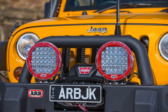 compare product ARB Combar Oe Fog W/Crush Cans Txtd Jk 07On8-9.5