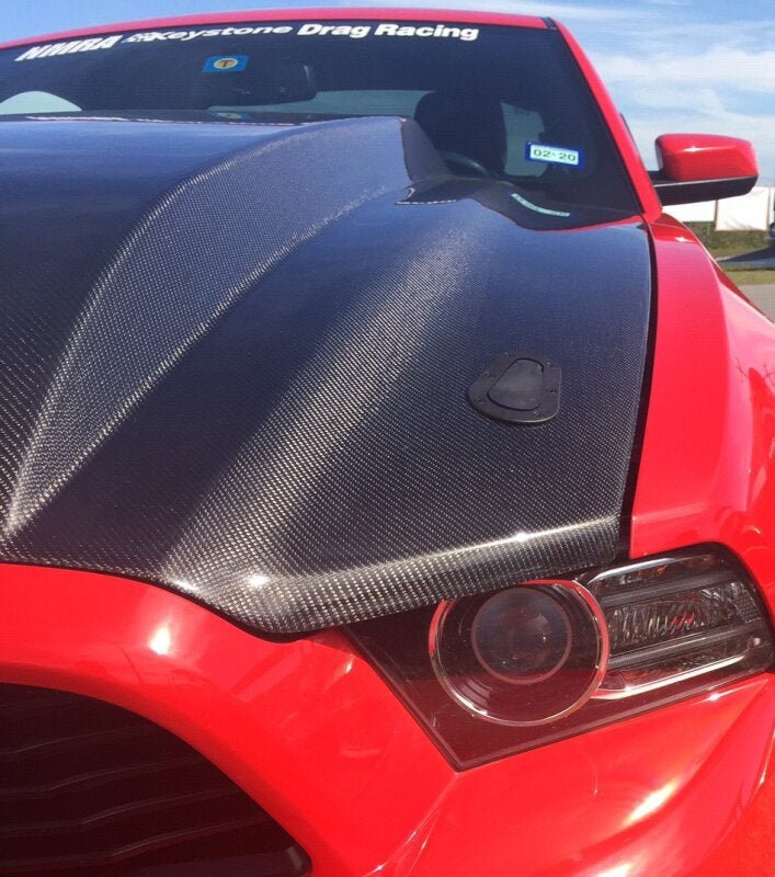 Anderson Composites 2013 - 2014 Ford Mustang Type - CJ Carbon Fiber Cowl Hood - My Store