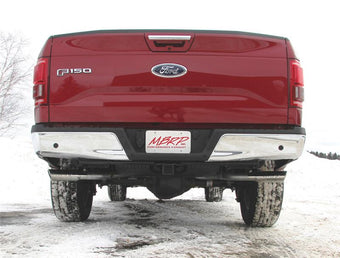 compare product MBRP 2015 Ford F-150 5.0L 3in Cat Back Dual Split Side Exit T409 Exhaust System