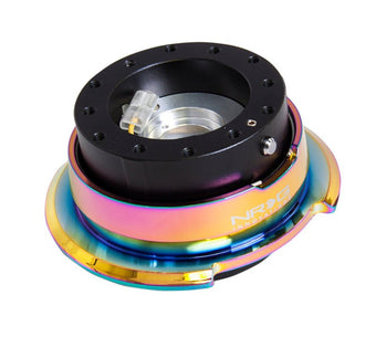 compare product NRG Quick Release Gen 2.8 - Black Body / Neochrome Ring