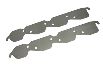compare product Moroso Chevrolet Big Block Mark IV (w/Conv. Heads) Exhaust Block-Off Storage Plate - Aluminum - Pair