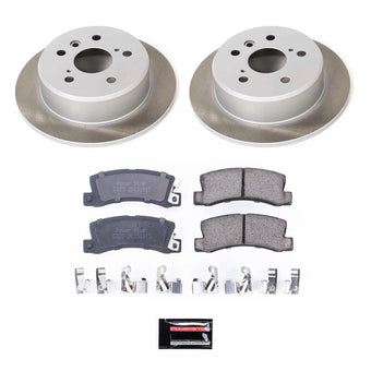 compare product Power Stop 1999 Toyota Solara Rear Semi-Coated Rotor Kit