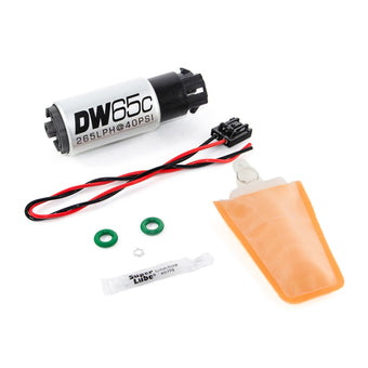 compare product DeatschWerks 265 LPH Compact In-Tank Fuel Pump w/ 04+ Lotus Elise/Exige Set Up Kit