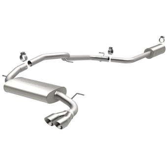 compare product MagnaFlow 12 Ford Focus L4 2.0L HB Single Straight P/S Rear Exit Stainless Cat Back Perf Exhaust