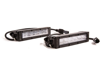 compare product Diode Dynamics 6 In LED Light Bar Single Row Straight SS6 - White Wide Light Bar (Pair)