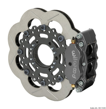compare product Wilwood Billet Narrow Dynalite Radial Mount Rear Inboard Sprint Kit 11.75in SuperAlloy Vented Rotor