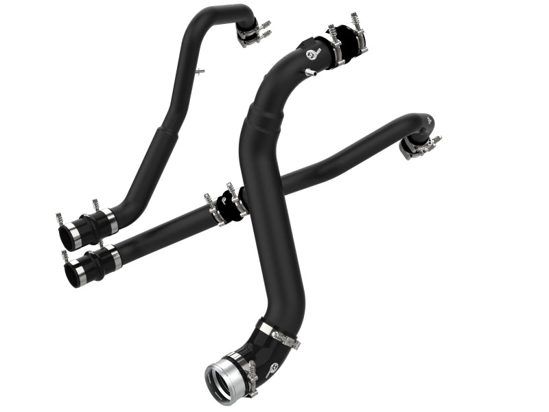 aFe Bladerunner Intercoolers I/C Tubes Hot/Cold 2021+ Ford F - 150 V6 - 2.7L (tt) - Black - My Store