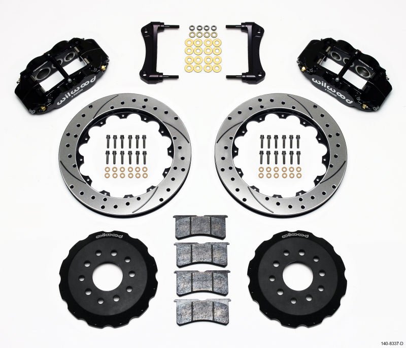 Wilwood Narrow Superlite 6R Front Hat Kit 12.88in Drilled 88 - 93 Corvette C4 - My Store