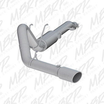 compare product MBRP 2017+ Ford F-250/F-350 6.2L/7.3L Super/Crew Cab Single Side 4in T304 Catback Exhaust