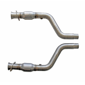 compare product BBK 05-15 Dodge Challenger Charger Short Mid X Pipe w/Catalytic Converters 2-3/4 For LT Headers
