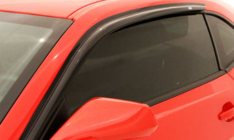 compare product AVS 12-14 Ford Mustang Ventvisor Outside Mount Window Deflectors 2pc - Smoke