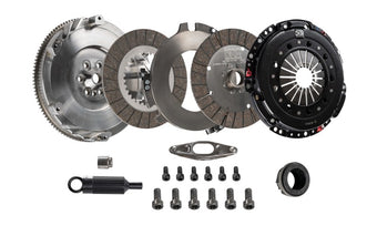 compare product DKM Clutch BMW E9X 335i MS Organic Twin Disc Clutch Kit w/Flywheel (660 ft/lbs Torque)