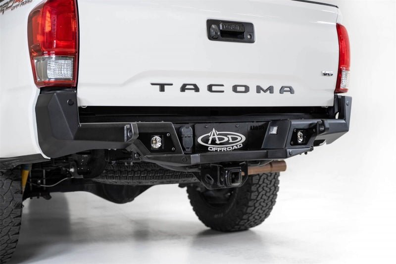 Addictive Desert Designs 16 - 19 Toyota Tacoma Stealth Fighter Rear Bumper w/ Backup Sensor Cutouts - My Store