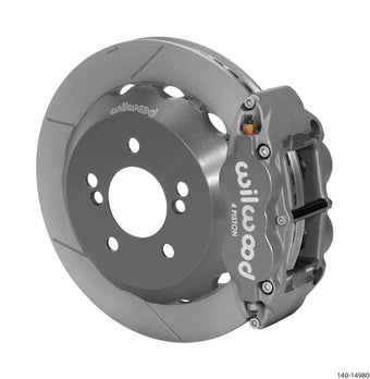 compare product Wilwood Superlite 4R/ST Rear 12.88in Road Race Kit - Gray Hard Anodize 00-06 BMW M3 (E46)