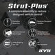 KYB Shocks & Struts Strut Plus Rear 16 - 17 Honda Accord - My Store