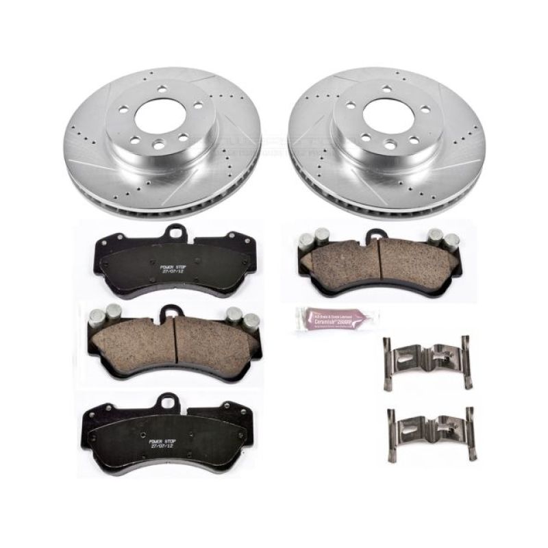 Power Stop 04 - 06 Porsche Cayenne Front Z23 Evolution Sport Brake Kit - My Store