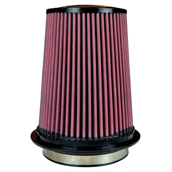 compare product Injen Oiled Air Filter 5.0in Flange ID / 7.0in Twist Lock Base / 7.9in Media Height / 5.0in Top