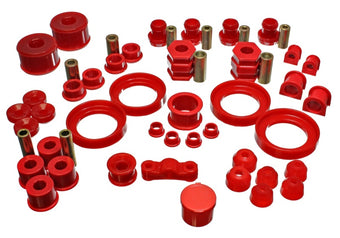 compare product Energy Suspension 99-00 Honda Civic Si Red Hyper-Flex Master Bushing Set