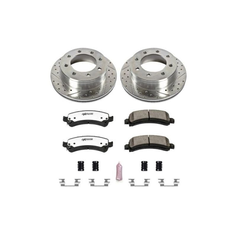 Power Stop 06 - 17 Chevrolet Express 2500 Rear Z36 Truck & Tow Brake Kit - My Store