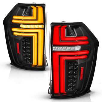 compare product ANZO 21-24 Chevy Suburban/Tahoe Full LED Tail Lights SeqSig Black - Pair