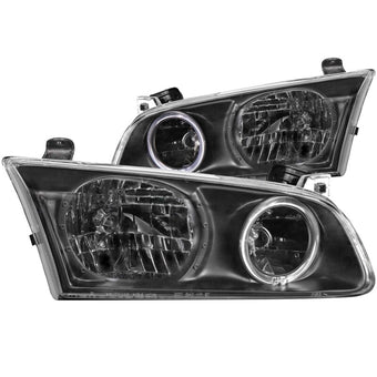 compare product ANZO 2000-2001 Toyota Camry Crystal Headlights w/ Halo Black