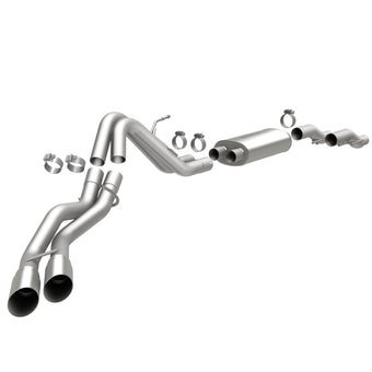 compare product MagnaFlow 11 Ford F-150 3.7L/5.0L/6.2L SS Catback Exhaust Dual Same Side Exit w/ 3.5in SS Tips