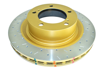 compare product DBA 08-10 Toyota Sequoia/07-10 Tundra 2WD/4WD Front Drilled and Slotted 4000 Series Rotor