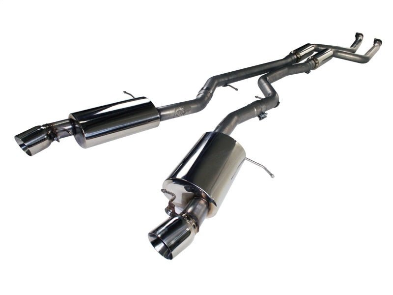 aFe MACHForce XP 11 - 12 BMW 335i L6 - 3.0L N55 E90/92 304SS 2.75in. Cat - Back Exhaust System - My Store