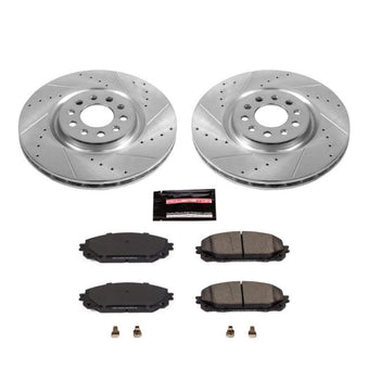 compare product Power Stop 17-19 Jeep Cherokee Front Z23 Evolution Sport Brake Kit
