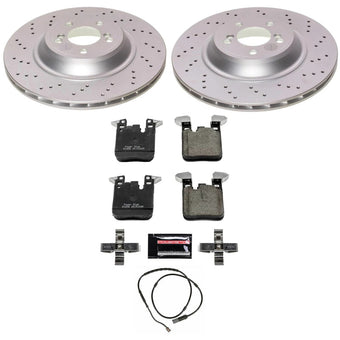 compare product Power Stop 16-18 BMW M2 Rear Z23 Coated Brake Kit