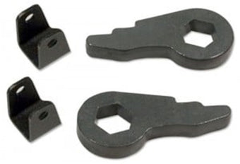 compare product Tuff Country 01-10 Silverado 2500HD (Grn/org/Wht TB) 4x4 & 2wd 2in Leveling Kit Frt (No Shocks)