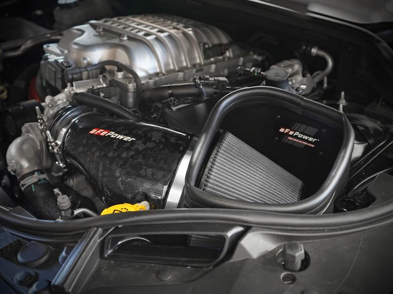 aFe 2021 Dodge Durango SRT Hellcat Track Series Carbon Fiber Cold Air Intake System w/ Pro DRY S - My Store