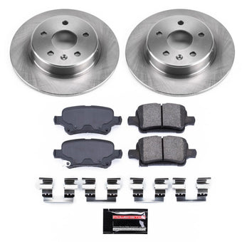 compare product Power Stop 16-19 Chevrolet Volt Rear Semi-Coated Rotor Kit