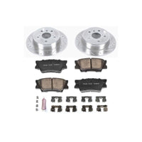 Power Stop 13 - 18 Lexus ES300h Rear Z23 Evolution Sport Brake Kit - My Store