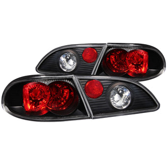 compare product ANZO 1998-2002 Toyota Corolla Taillights Black