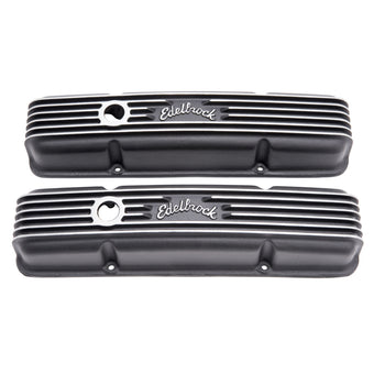 compare product Edelbrock Valve Cover Classic Series Chevrolet 1959-1986 262-400 CI V8 Black