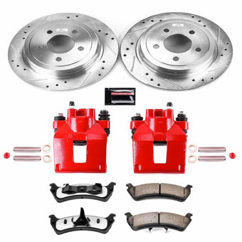 compare product Power Stop 2003 Ford Explorer Sport Rear Z36 Truck & Tow Brake Kit w/Calipers