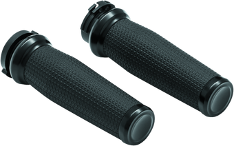 compare product Kuryakyn Thresher Grips Dual Cable Black