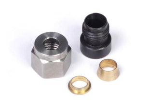 compare product Haltech 1/4in Mild Steel Weld-On Kit w/Nut & Ferrule