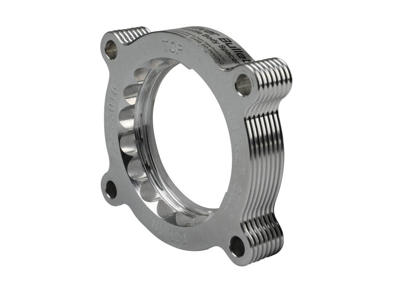 aFe 11 - 14 Ford Mustang/ 11 - 14 Ford F - 150 V6 3.7L Silver Bullet Throttle Body Spacer - Silver - My Store