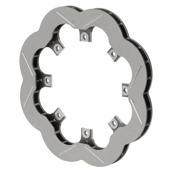 compare product Wilwood Super Alloy Scalloped Slotted Rotor 11.75in Dia - 0.81in Width - 32 Vane - 8x7in Bolt Circle