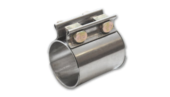 compare product Vibrant TC Series Heavy Duty SS Exhaust Sleeve Butt Joint Clamp for 2.75in O.D. Tubing