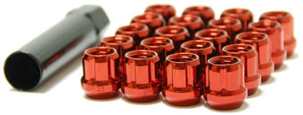 compare product Wheel Mate Muteki Open End Lug Nuts - Red 12x1.50